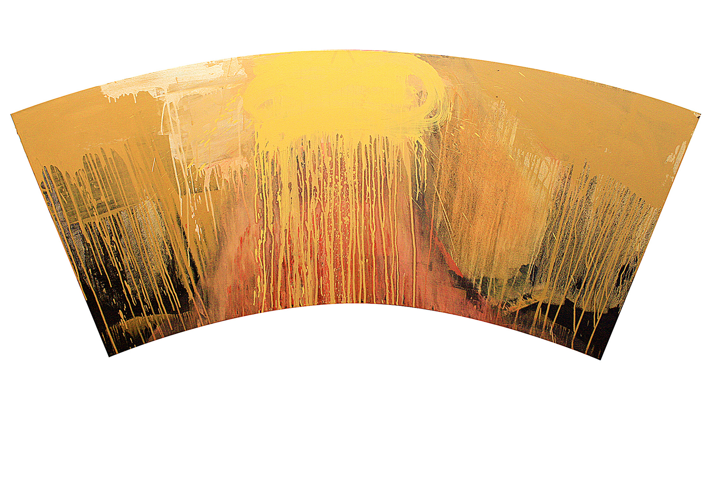 Fan Shaped Painting