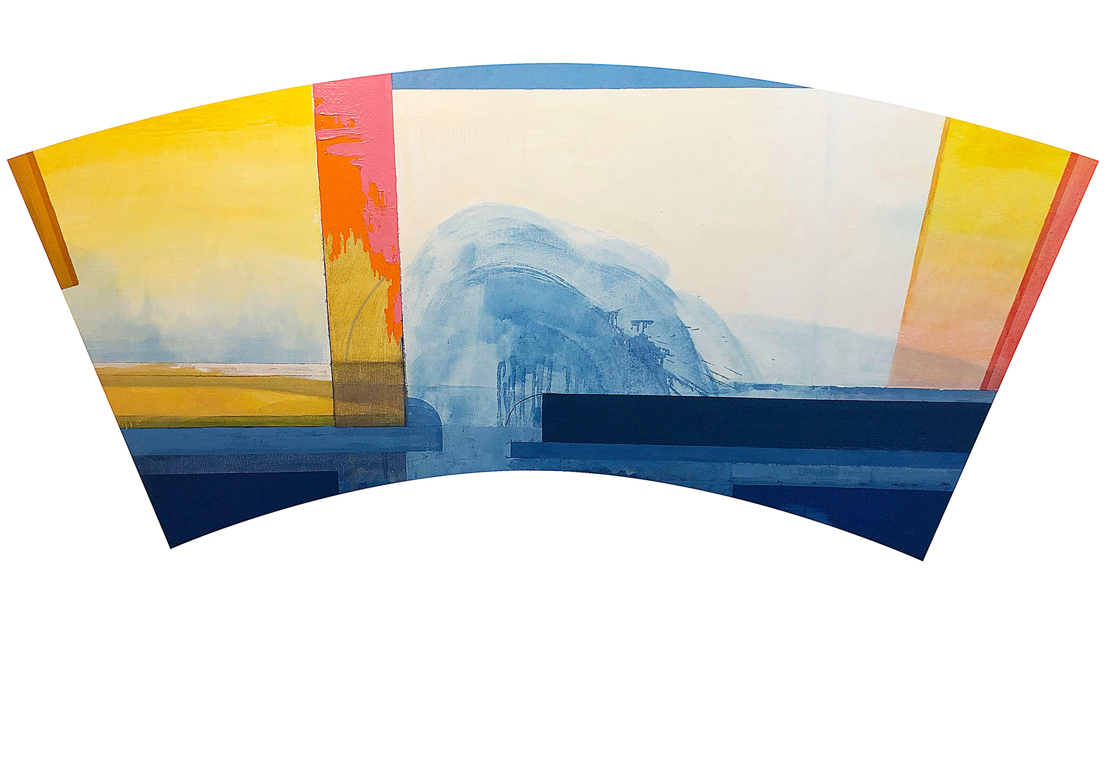 Fan Shaped Painting