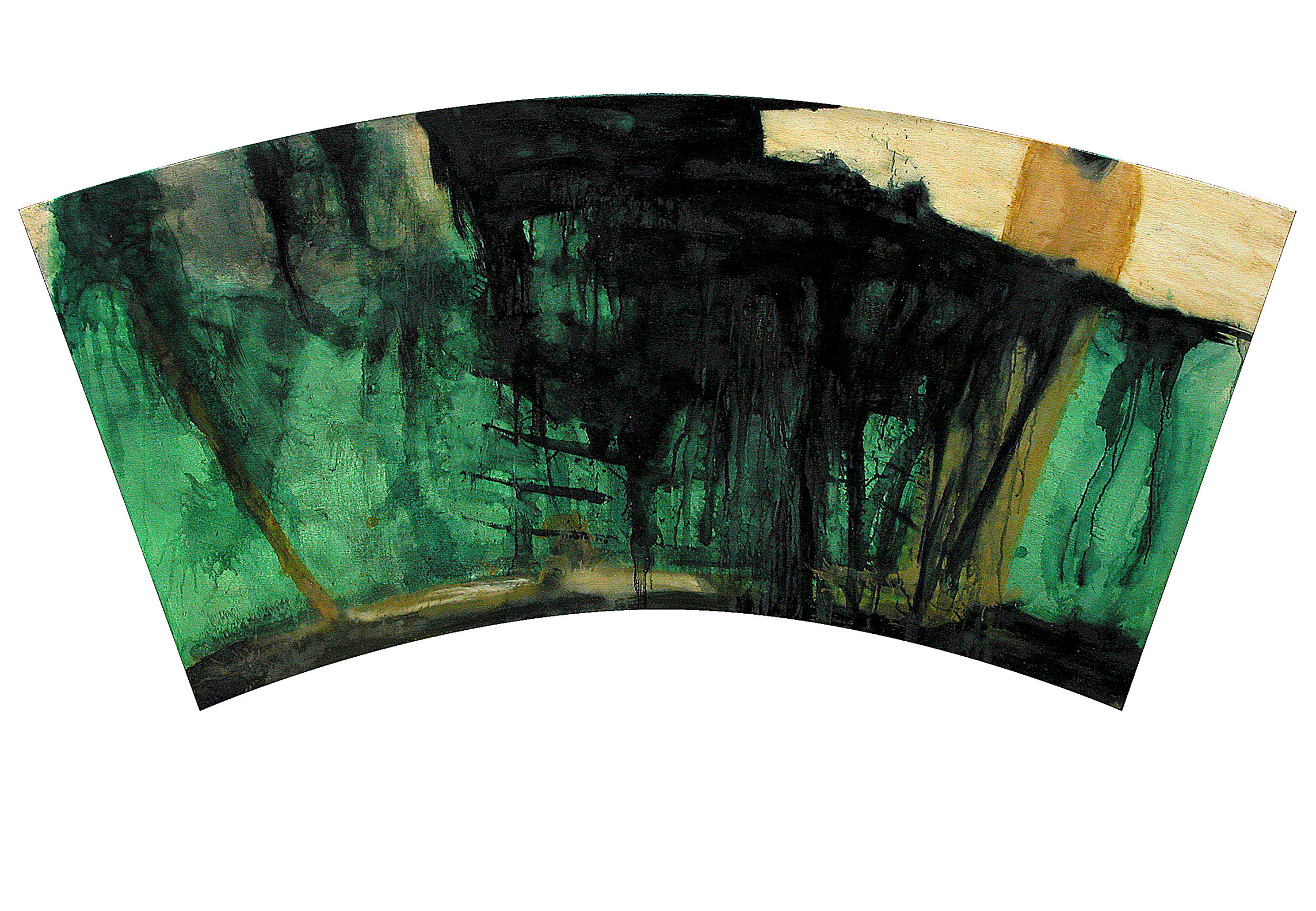 Fan Shaped Painting