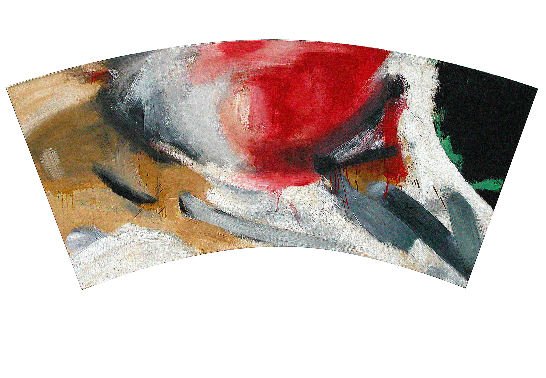 Fan Shaped Painting
